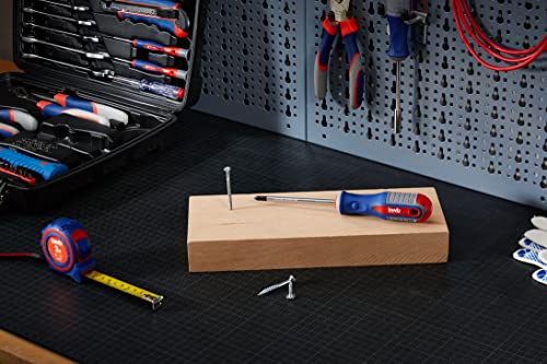 La caja de herramientas más pequeña del mundo incluye: destornillador de  cabeza plana, destornillador, cinta medidora, caja de herramientas en un
