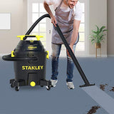 STANLEY SL18701P-10A Aspiradora en húmedo/seco, 10 galones 6.0 Pico HP, 10 galones, Negro