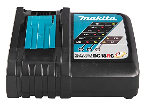 Makita DC18RC 18V LXT® Cargador óptimo rápido de Iones de Litio