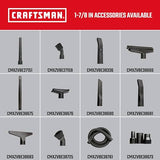 Craftsman CMXEVBE17925 5 galones 5.0 Pico HP aspiradora de Pared húmeda/Seca, montada en la Pared con Accesorios