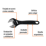 Truper Expert PET-4, Perico profesional, pavonado 4"