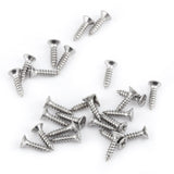 200PCS M3 Tornillos Autorroscante de 304 Acero Inoxidable Tornillos de Flat Cabeza Kit de Tornillos de Surtido Tornillos de Cabeza Plana Autónoma Accesorio de Carpintería (Set B Flat head)