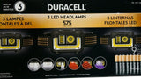 Duracell Faros LED 575 lúmenes, 3 unidades