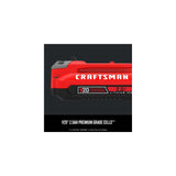 CRAFTSMAN Starter Kit de 2 Baterias de Ion Litio 20V 2.0 Ah y Cargador CMCB202-2CK