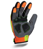 Ironclad EXO-HZI-02-S Hi-Viz Impact Gloves, Small