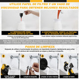 Pistola de Pintura, Pistola para Pintar Inalámbrico, Pistola de Pintura Eléctrica con 2 Batería de Recargable Pistola de Pintura de Alta Potencia para Hogar,Pintura de auto,Muebles,Valla,Paredes,etc