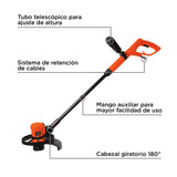 BLACK+DECKER Orillador 11 Pulgadasadas 600W GL600N-B3