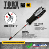 Torx - Juego de 16 destornilladores magnéticos Torx Bit Star - Precisión, tamaño pequeño, pequeño y grande - T3, T4, T5, T6, T7, T8, T9, T10, T15, T20, T25, T27, T30, T35, T40 y T50