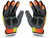 Ironclad EXO-HZI-02-S Hi-Viz Impact Gloves, Small