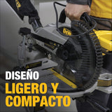 DEWALT Sierra Ingleteadora Eléctricas 10 pulgadas 1650W 4600RPM con Disco Aluminio DW714