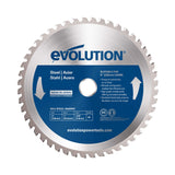 Evolution Power Tools - Hoja de sierra de corte (acero inoxidable)