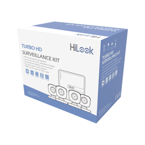 Kit TurboHD 720p / DVR 4 canales / 4 Cámaras Bala de Metal