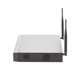 NVR 4 Megapixel / 8 canales IP / 1 Bahía de Disco Duro / 2 Antenas WIFI / Salida de Vídeo Full HD