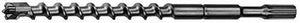 Milwaukee 48-20-4380 4-Cutter Spline Bit, 1" x 36"