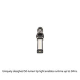 NextLED 350 lúmenes USB recargable luz de trabajo, COB LED Slim luz de trabajo con base magnética. Linterna LED ultrabrillante, aluminio fundido, coche, al aire última intervensión, camping, emergencia en el hogar, cochera