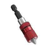 Neiko® 00238A Destornillador Portabrocas Ajustable con Punta Magnética y Eje ionizado en Níquel Endurecido, Incluye brocas de 2.0, 2.5, 3.0 mm