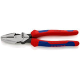 Knipex 09 02 240 SBA Alicates de lineman de apalancamiento ultra alto de 9.5 pulgadas