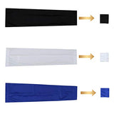 3 pares Funda protectora para brazo, fundas de protección UV de seda hielo, blanco, negro, azul, colores, alta elasticidad, fresco y transpirable para ciclismo, pesca, conducción, golf, Para hombres