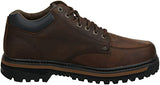 Skechers, Bota Tobillera para Hombre, Mariner 4470, Marrón Oscuro, 28 Ancho Medio