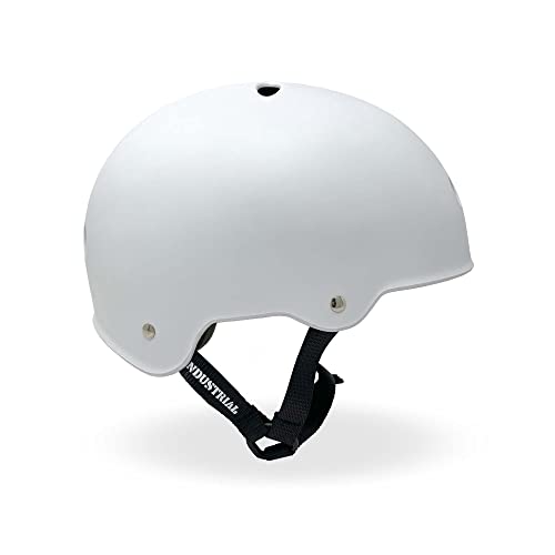 Industrial Casco ligero blanco plano grande