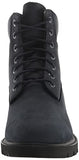 Timberland Botas básicas impermeables para hombre de 15,2 cm con cuello acolchado, Azul marino (Navy Nubuck), 9 US