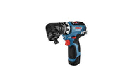 BOSCH GSR12V-300FCB22 12V Max EC Sistema de taladro/destornillador 5 en 1 con (2) baterías de 2.0 Ah