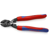 KNIPEX Herramientas - Cortador de pernos compacto CoBolt (7102200), agarre cómodo de 8 pulgadas