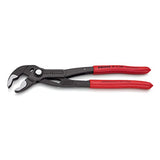 Knipex 87 11 250 Cobra...Matic Tenaza para Bombas de Agua Atramentado Recubiertos de Plástico Antideslizante, 250 mm, color gris