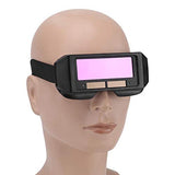 Gafas de soldadura de soldadura, gafas de soldador, gafas de soldar solar, oscurecimiento automático, soldar TIG MIG, gafas de soldador, gafas de soldar con luz solar automática, protección profesional de la seguridad de los ojos