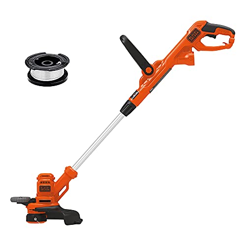 Black+Decker - Recortadora de Hilo, podadora de Hilo con alimentación automática, eléctrica, 6.5 A, 35 cm (BESTA510)