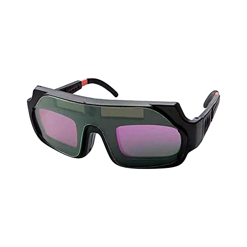 Solinder Solar Powered Auto Os cimiento Soldadura Goggle Máscara Casco Soldador Gafas PC Lente Ojo Gafas para protección de Soldadura