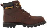 Cat Footwear Botas de trabajo Second Shift con puntera de acero para hombre, Café Oscuro, 9 Wide