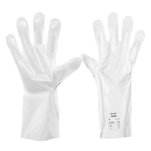 Ffrzd Guantes Profesionales de película compuesta Anti-química, Guantes de protección Resistentes al Desgaste y duraderos (Size : L)