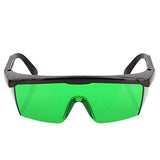 Gafas de seguridad protectoras, gafas de visibilidad láser Gafas de mejora Gafas para nivel láser Protección ocular Gafas de seguridad, gafas de protección láser(Verde)