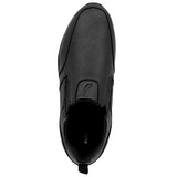 Nautica Zapatos de trabajo antideslizantes para hombre con cordones y sin cordones, Orwell Black, 9 US