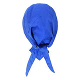 yotijay Gorras de Soldadura Tipo Bandana Cabeza Ajustable Soldadores Protectores Anti Escaldado Sombrero, Capuchas Azules