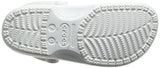 Crocs Classic Clog Ad, Zapatos Unisex Adulto, Blanco (White), 24.5-25CM