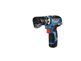 BOSCH GSR12V-300FCB22 12V Max EC Sistema de taladro/destornillador 5 en 1 con (2) baterías de 2.0 Ah