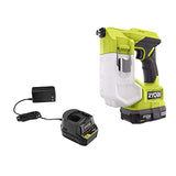 Ryobi One Kit de pulverizador de mano inalámbrico de 18 V con (1) batería de 1,5 Ah y cargador