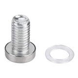 20PCS M12 * 20mm soporte de acero inoxidable tornillo perno accesorios publicidad fijación Pin soporte de vidrio soporte de perno de montaje