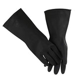 Guantes resistentes a los químicos, guantes de goma de limpieza reutilizables impermeables, 1 par