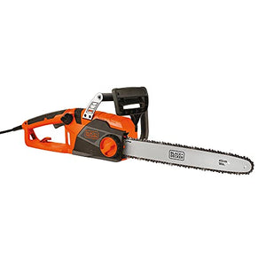 BLACK+DECKER Motosierra eléctrica, 18 pulgadas, 15 amperios, con cable (CS1518)