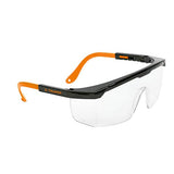 Truper LEN-2000, Lentes de seguridad ajustables, mica transparente, Classic