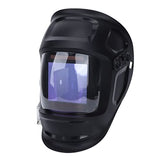 Casco de soldadura con energía solar, casco de soldador de oscurecimiento automático Protección infrarroja y UV Excelente sensor Alta sensibilidad para proyectos TIG MIG MMA