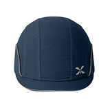 Gorra de béisbol de seguridad, ligera, de seguridad, protección de la cabeza, transpirable, gorra de protección de la cabeza (M18109H-Navy-Micro Brim)