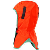 Soldadura Hood Soldador Cuello Protección Cubierta resistente al calor Cuadrito de hombro para cascos de soldadura Herramientas de soldadura electrónica de naranja