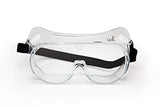 LUBIE 2 Piezas Lentes de Seguridad Antiempañantes Goggles Proteccion 180 Grados Protección Facial Careta (2) Piezas