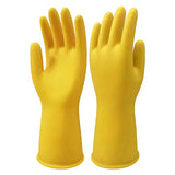 KBREE Guantes de Goma de látex de tendón de Carne Espesada protección del Trabajo Guantes de Goma Industrial Protectores de Cocina para Lavar Platos duraderos