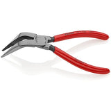 KNIPEX - 38 71 200 herramientas - Alicates de punta larga sin cortador, en ángulo (3871200)