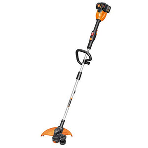 Worx WG184 - Recortadora de Cuerdas inalámbrica de 40 V de 13 Pulgadas y bordeadora con Ruedas (baterías y Cargador incluidos)